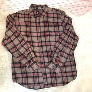 HDMC Lightweight Cotton Flannel Shirt Sz L